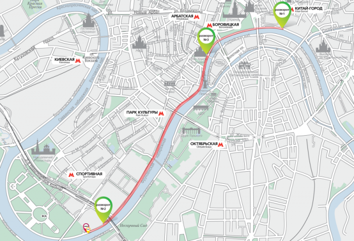 Лужнецкая набережная на карте Москвы. Рэдиссон Роял Москва маршрут. Карта дороги Рэдиссон.